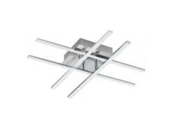 EGLO Plafondlamp LASANA - Chroom Chroom