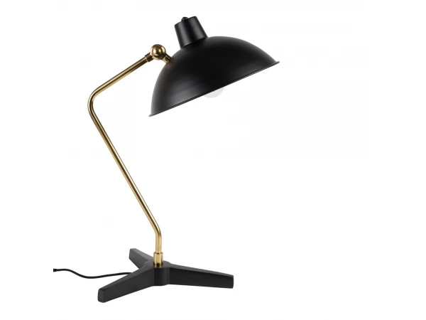 Bureaulamp DEVI - Black Zwart 1 Bureaulamp DEVI - Black Zwart
