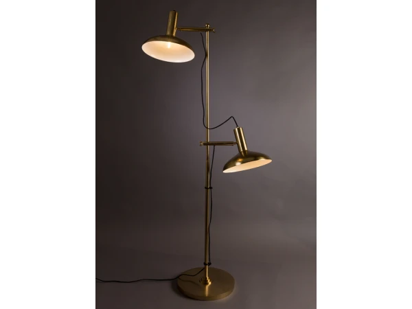 Vloerlamp KARISH - Brass Goud 4 Vloerlamp KARISH - Brass Goud - Afbeelding 4