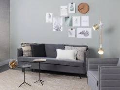 Zuiver Vloerlamp IVY - Brass & White Wit -EGLO || Zuiver Verkoop 11457 deba meubelen verlichting zuiver ivy