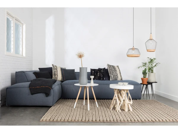 Zuiver Hanglamp BIRDY LONG - Matte Grey & Braided Rattan Grijs 7 Zuiver Hanglamp BIRDY LONG - Matte Grey & Braided Rattan Grijs - Afbeelding 7