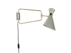 Zuiver Wandlamp SHADY - Grey Grijs