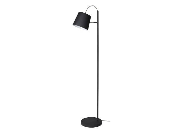 Zuiver Vloerlamp BUCKLE HEAD - Black Zwart 1 Zuiver Vloerlamp BUCKLE HEAD - Black Zwart