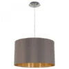 EGLO Hanglamp MASERLO - Cappucino/Goud Bruin