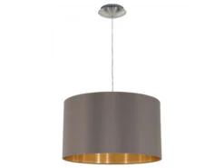 EGLO Hanglamp MASERLO - Cappucino/Goud Bruin