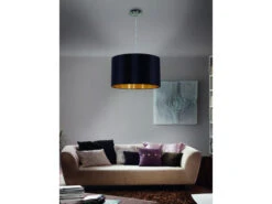 EGLO Hanglamp MASERLO - Zwart/Goud Zwart -EGLO || Zuiver Verkoop 1481 deba meubelen verlichting eglo maserlo
