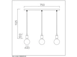 Hanglamp FIX MULTIPLE - Zwart Zwart -EGLO || Zuiver Verkoop 16463 deba meubelen verlichting lucide fix multiple
