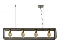 Hanglamp THOR - Natuurlijk Ijzer Grijs -EGLO || Zuiver Verkoop 16487 deba meubelen verlichting lucide thor