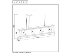 Hanglamp THOR - Natuurlijk Ijzer Grijs -EGLO || Zuiver Verkoop 16488 deba meubelen verlichting lucide thor