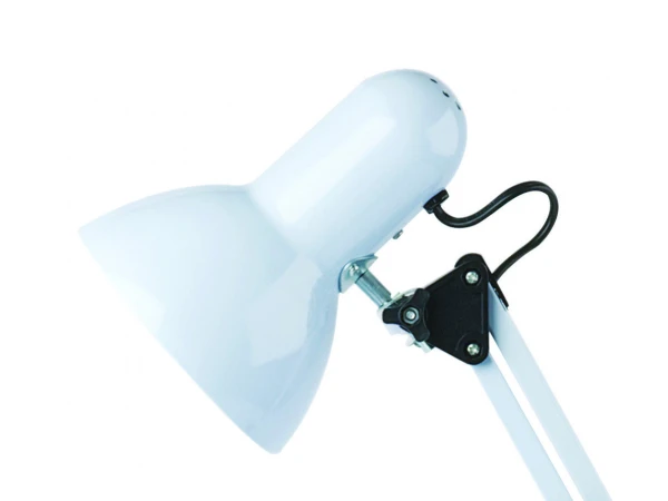 Leitmotiv Bureaulamp HOBBY - Steel/White Wit 2 Leitmotiv Bureaulamp HOBBY - Steel/White Wit - Afbeelding 2