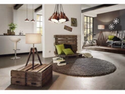 EGLO Vloerlamp LANTADA - Hout/Taupe Hout -EGLO || Zuiver Verkoop 2695 deba meubelen verlichting eglo lantada