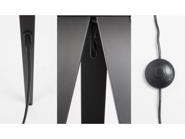 Zuiver Vloerlamp TRIPOD - Black Zwart 3 Zuiver Vloerlamp TRIPOD - Black Zwart - Afbeelding 3