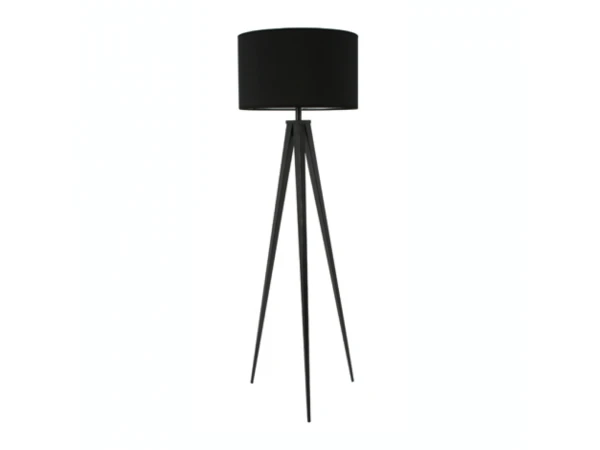 Zuiver Vloerlamp TRIPOD - Black Zwart 1 Zuiver Vloerlamp TRIPOD - Black Zwart