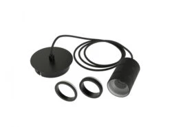 Calex Pendule RETRO - Zwart Zwart