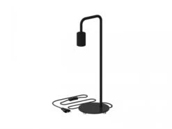 Calex Tafellamp U-LINE - Zwart Metaal Zwart