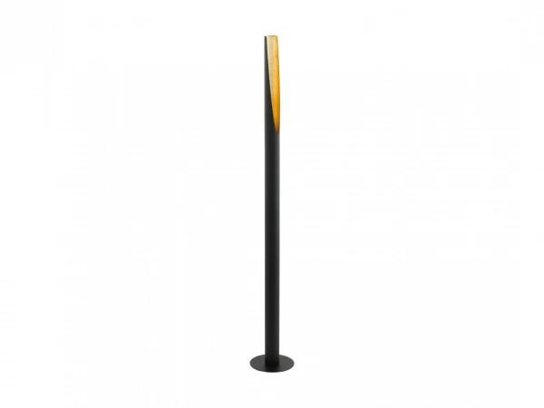 EGLO Vloerlamp BARBOTTO - Zwart/goud Zwart 1 EGLO Vloerlamp BARBOTTO - Zwart/goud Zwart