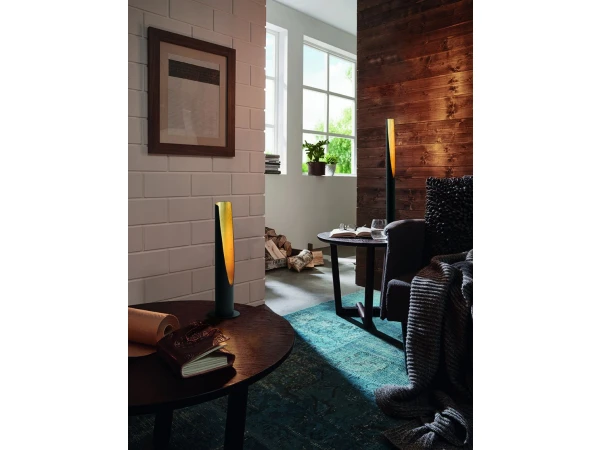 EGLO Tafellamp BARBOTTO - Zwart/goud Zwart 2 EGLO Tafellamp BARBOTTO - Zwart/goud Zwart - Afbeelding 2