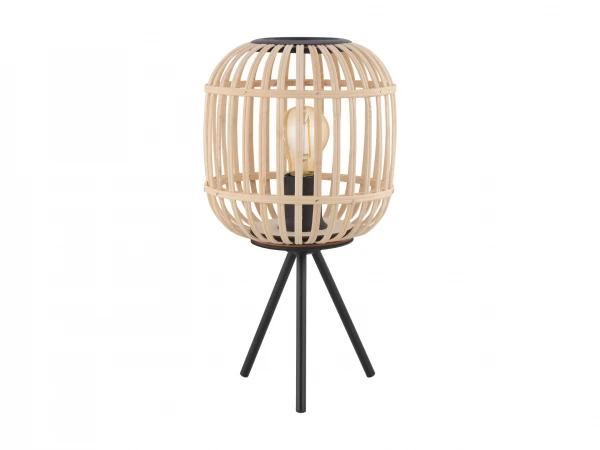 EGLO Tafellamp BORDESLEY - Hout Natuur Hout 1 EGLO Tafellamp BORDESLEY - Hout Natuur Hout