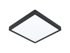 EGLO Plafondlamp FUEVA 5 Vierkant - Zwart Zwart