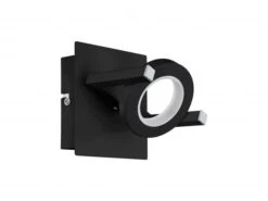 EGLO Spot TRASTANELLO 1x - Zwart Zwart