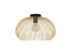 EGLO Plafondlamp VENEZUELA - Zwart/Goud Zwart