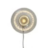 Wandlamp BRUSSELS Goud/Transparant Goud