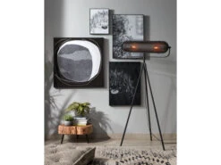 Vloerlamp ARETE - Zwart Zwart -EGLO || Zuiver Verkoop kave home arete 35732
