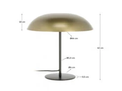 Tafellamp CARLISA - Goud Goud 13 Tafellamp CARLISA - Goud Goud -EGLO || Zuiver Verkoop kave home carlisa 40242