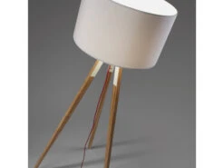 Vloerlamp IGUAZU - Wit/hout Hout -EGLO || Zuiver Verkoop kave home floor 35751