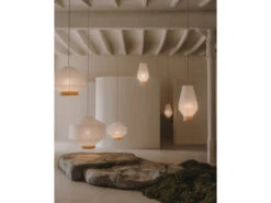 Lampenkap HILA - Papier/Houtfineer Wit -EGLO || Zuiver Verkoop kave home hila 71281