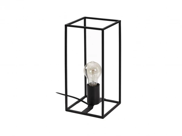 Tafellamp LENNOX - Metaal Zwart 1 Tafellamp LENNOX - Metaal Zwart