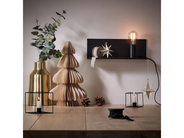 Wandlamp MAEKO - Zwart Zwart 5 Wandlamp MAEKO - Zwart Zwart - Afbeelding 5