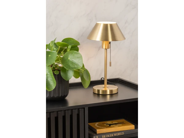 Leitmotiv Tafellamp OFFICE RETRO - Plated Goud Goud 2 Leitmotiv Tafellamp OFFICE RETRO - Plated Goud Goud - Afbeelding 2