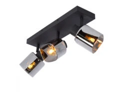 Plafondspot ALION 3x - Zwart/fumé Zwart -EGLO || Zuiver Verkoop lucide alion 52522