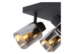 Plafondspot ALION 4x - Zwart/fumé Zwart -EGLO || Zuiver Verkoop lucide alion 52536