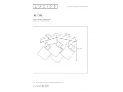 Plafondspot ALION 4x - Zwart/fumé Zwart -EGLO || Zuiver Verkoop lucide alion 52539