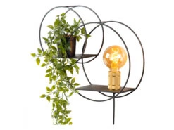 Wandlamp CIRCLE - Zwart/goud Zwart -EGLO || Zuiver Verkoop lucide circle 52205