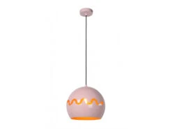 Hanglamp CORENTIN - Blinkend Roze Roze