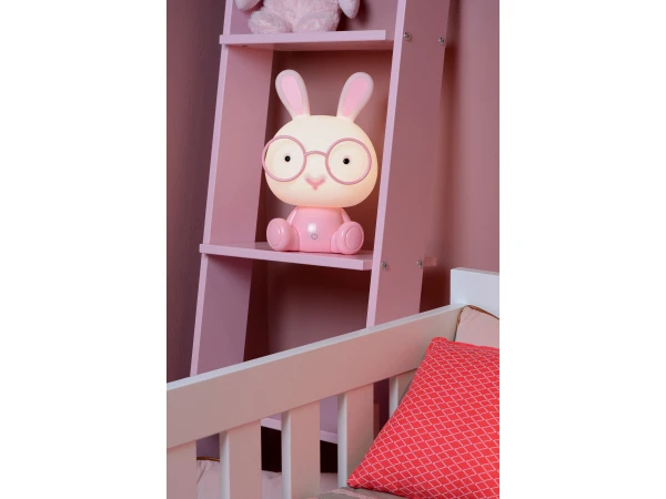 Tafellamp Konijn DODO - Roos Roze 2 Tafellamp Konijn DODO - Roos Roze - Afbeelding 2