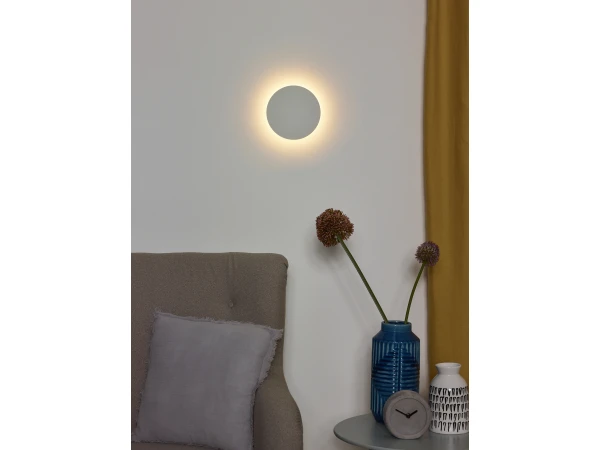 Wandlamp EKLYPS LED - Wit Wit 2 Wandlamp EKLYPS LED - Wit Wit - Afbeelding 2