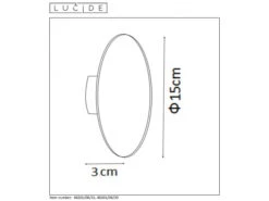 Wandlamp EKLYPS LED - Wit Wit 13 Wandlamp EKLYPS LED - Wit Wit -EGLO || Zuiver Verkoop lucide eklyps led 32416