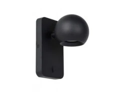 Wandspot FAVORI 1x - Zwart Zwart -EGLO || Zuiver Verkoop lucide favori 52193