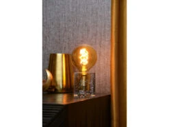 Tafellamp GELKA - Fumé Glas Glas -EGLO || Zuiver Verkoop lucide gelka 48109