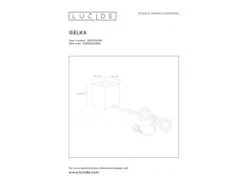 Tafellamp GELKA - Fumé Glas Glas -EGLO || Zuiver Verkoop lucide gelka 48110