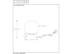 Tafellamp JORIT - Smoke Glas Grijs -EGLO || Zuiver Verkoop lucide jorit 25869