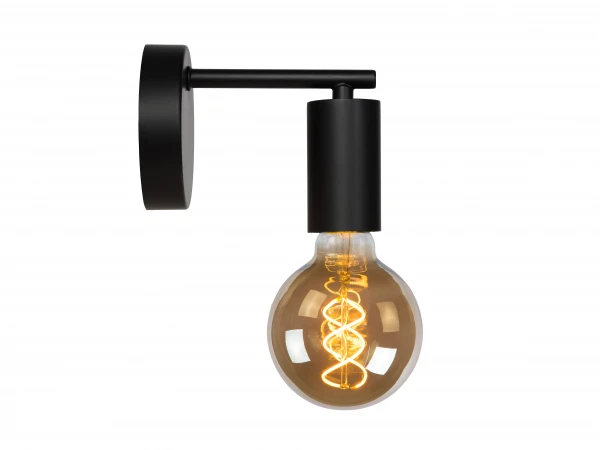 Wandlamp LEANNE - Zwart Zwart 1 Wandlamp LEANNE - Zwart Zwart