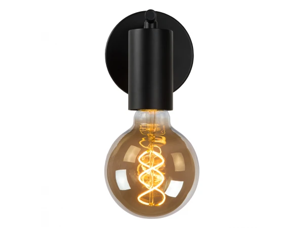 Wandlamp LEANNE - Zwart Zwart 2 Wandlamp LEANNE - Zwart Zwart - Afbeelding 2