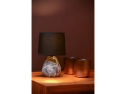 Tafellamp MARMO - Zwarte Marmerlook Zwart -EGLO || Zuiver Verkoop lucide marmo 56171