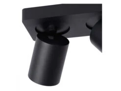 Plafondspot NIGEL 2x - Zwart Zwart -EGLO || Zuiver Verkoop lucide nigel 40062