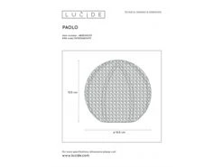 Tafellamp PAOLO - Wit Wit 9 Tafellamp PAOLO - Wit Wit -EGLO || Zuiver Verkoop lucide paolo 48145